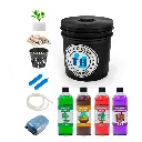Grow Pot Professional DWC Hydro Bucket Kit com bomba de ar, nutrientes e muito mais