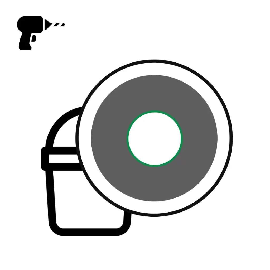 Orifício da tampa da caçamba (serviço) (N6)