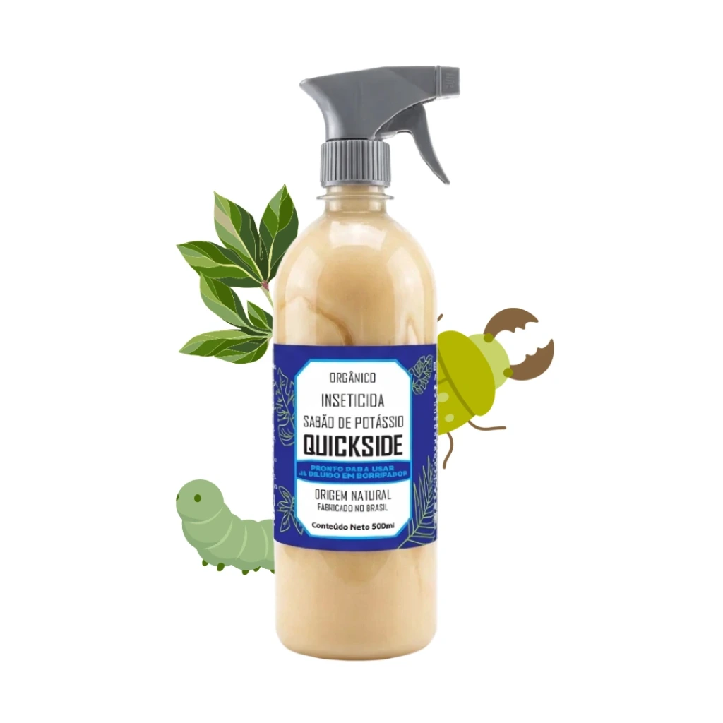 ToDo Hidro Diluição Spray Quickside Sabão de Potássio - Inseticida Orgânico Eficaz